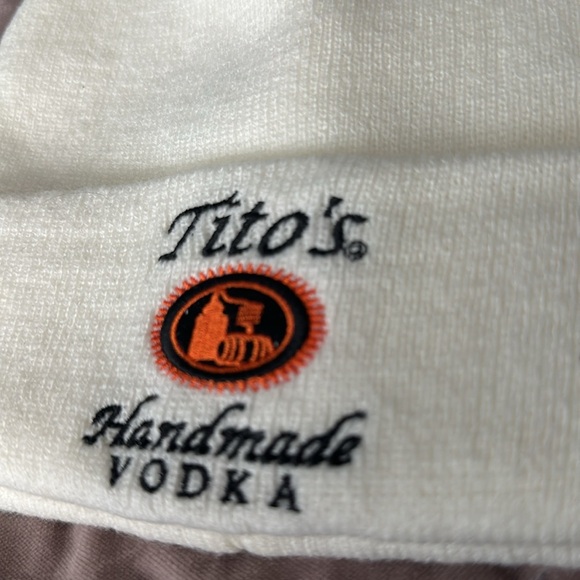 Tito's Handmade Vodka White Beanie - Picture 2 of 2